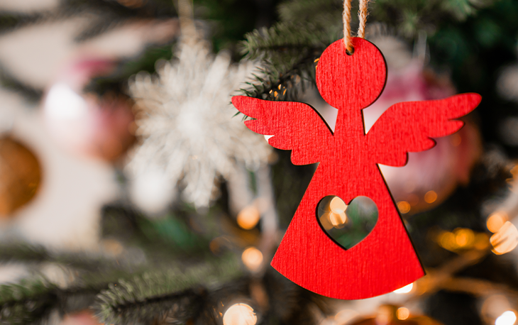 A Christmas Angel Ornament